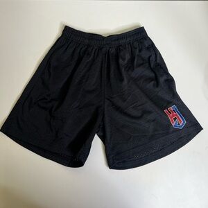 Isaiah Shayle Black Athletic Shorts with Logo